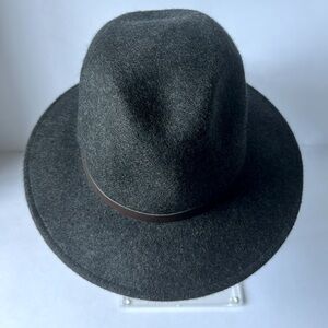 GELSO BIANO Italian Wool Gray Hat